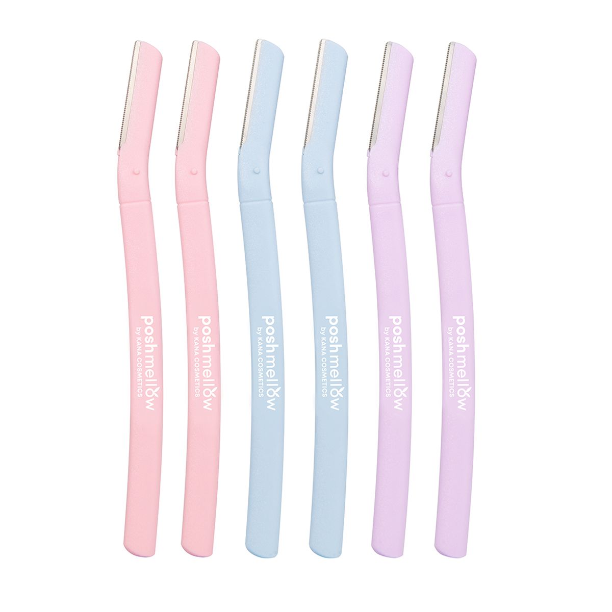 Dermaplaining Tool Kit Facial Razors Set 6pcs by Poshmellow