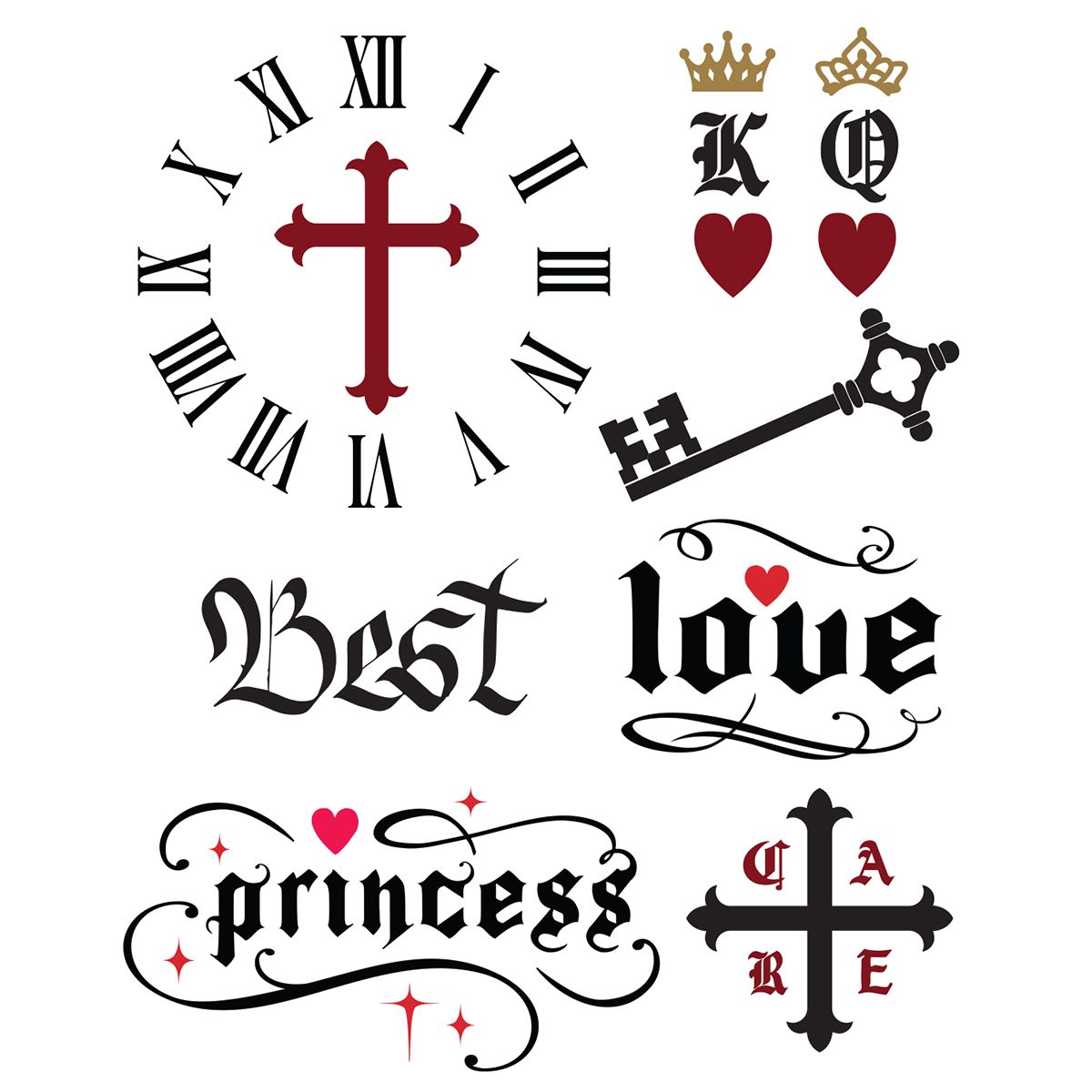 Dry Tattoo: Like a Real (Gothic All Around) 65658