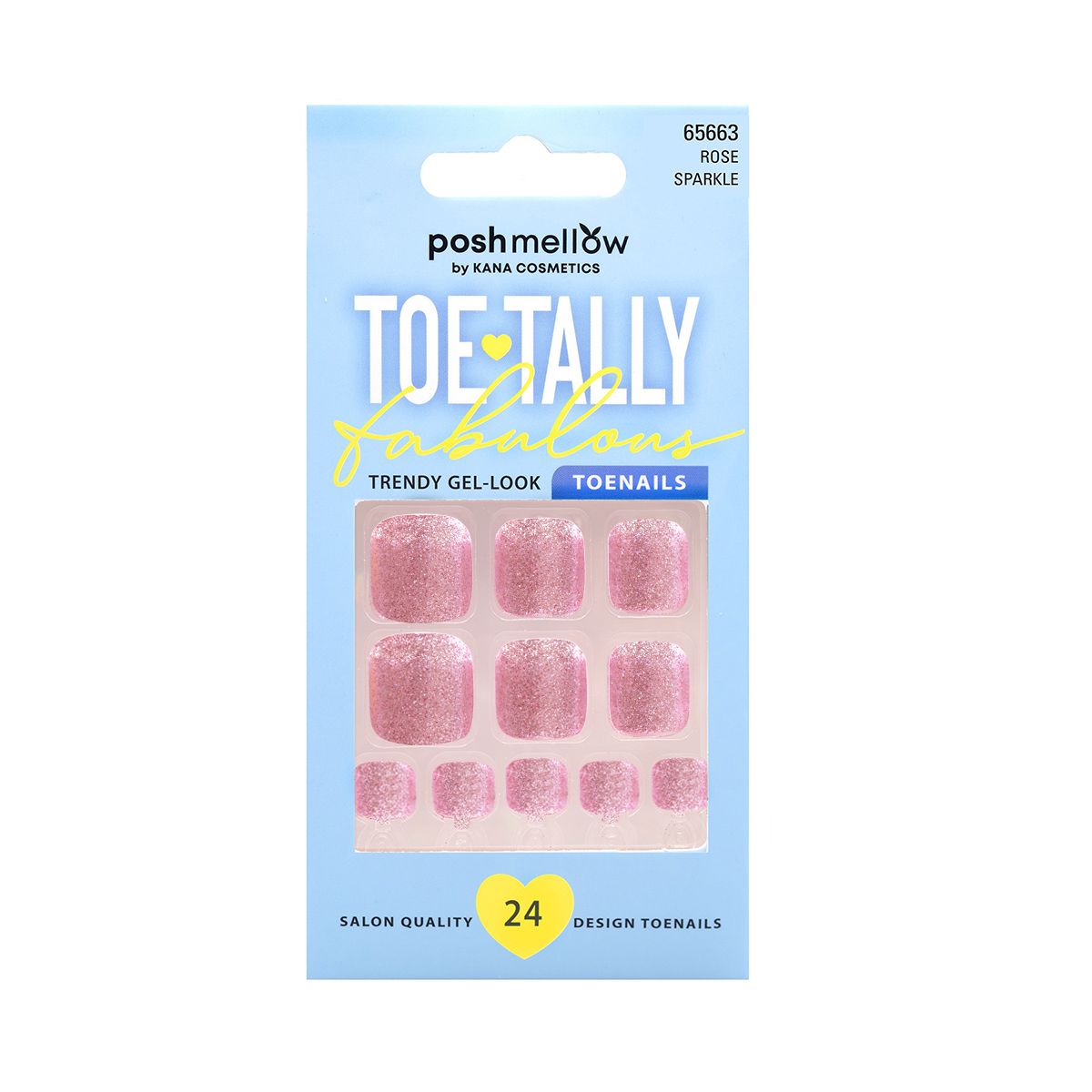 65663 Toe-Tally: Rose Sparkle
