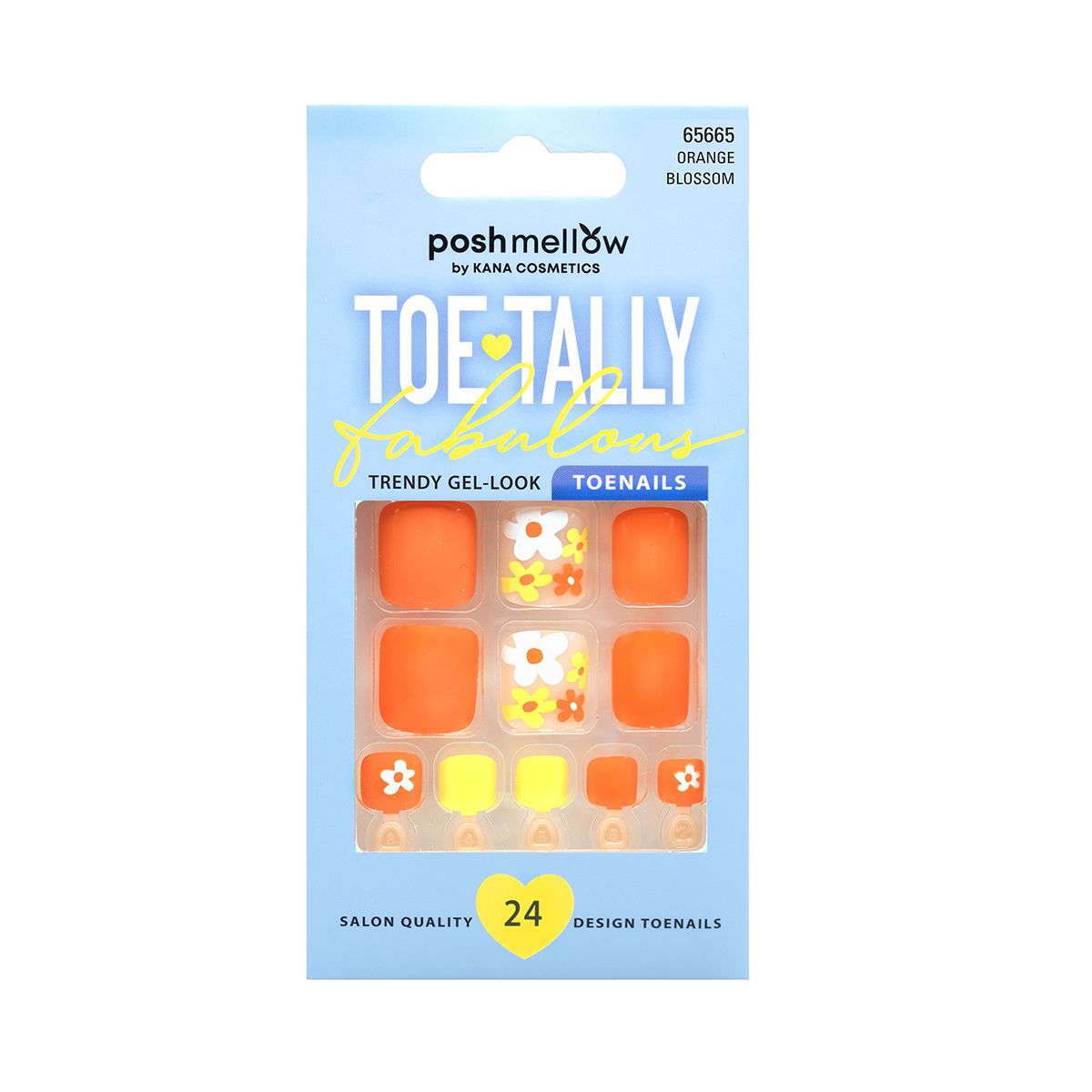 65665 Toe-Tally: Orange Blossom