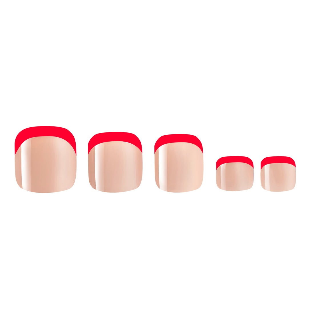 Toe-Tally: French Rouge 65673