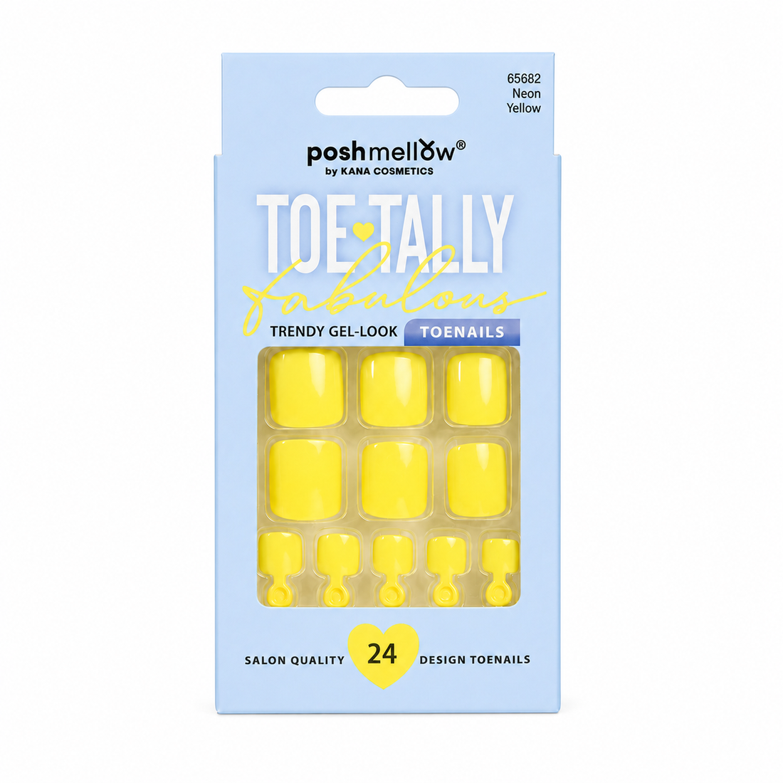 Toe-Tally: Neon Yellow 65682