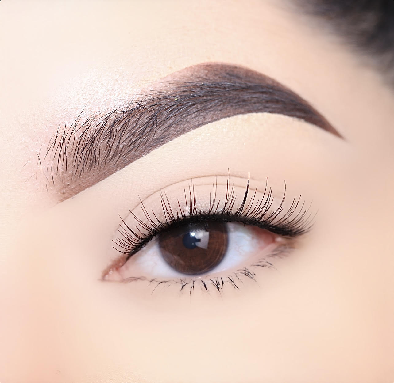 Bare Naturelle Human Lashes-Blushing