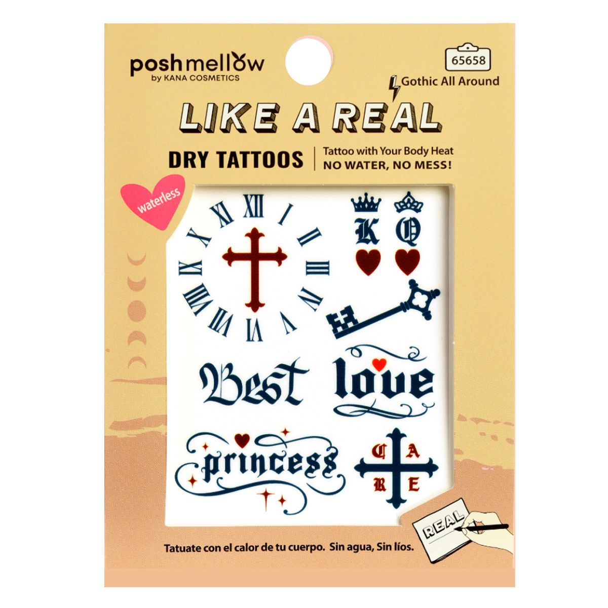 Dry Tattoo: Like a Real (Gothic All Around) 65658