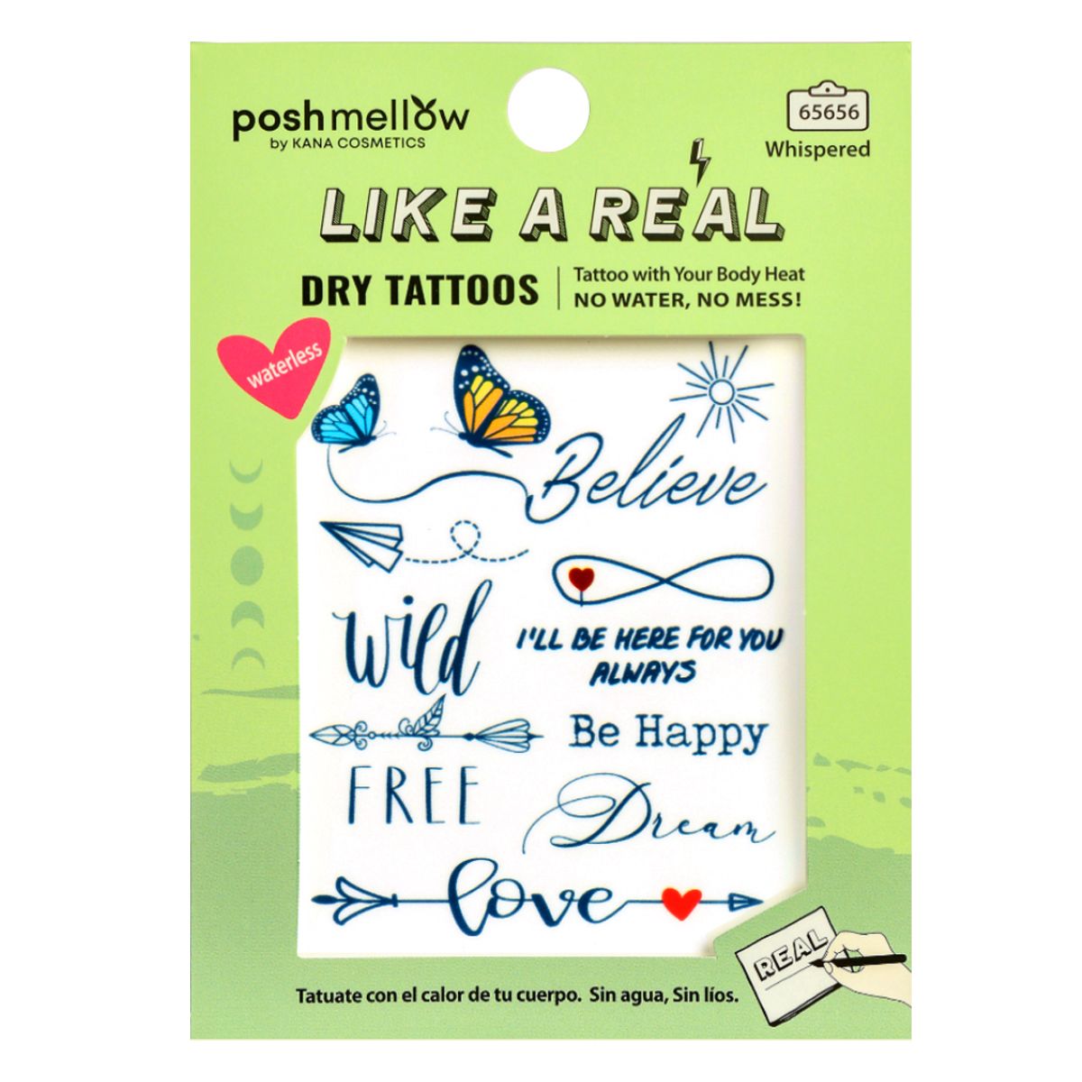 Dry Tattoo: Like a Real (Whispered) 65656