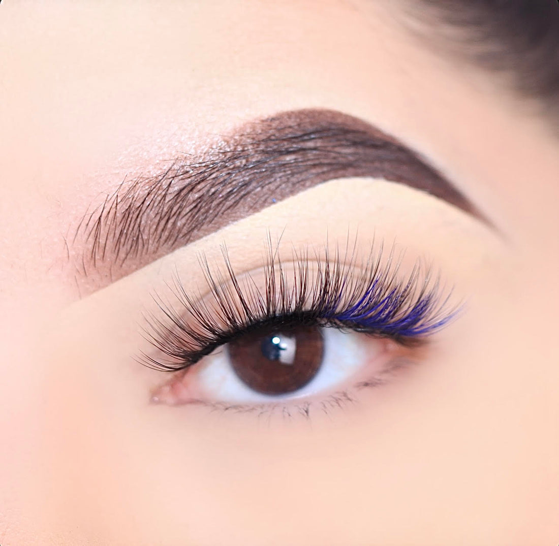 Color Teeze Lashes: Midnight Blue 67004