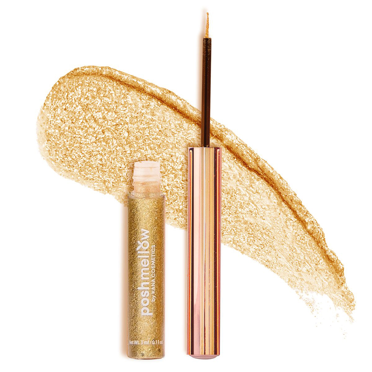 Glitter Eyeliner Glitter Gold - Liquid Eyeshadow by Poshmellow
