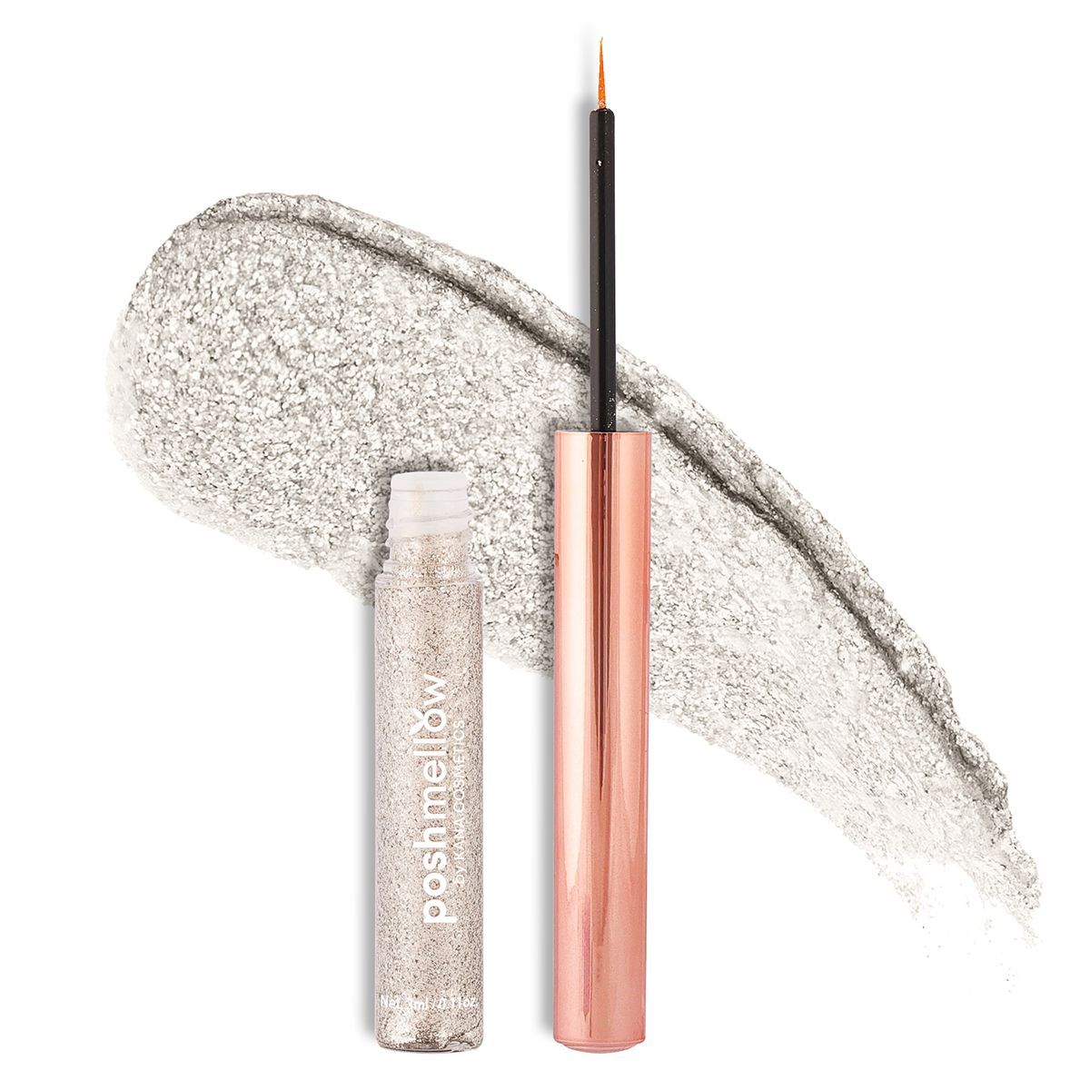 Glitter Eyeliner Glitter Silver - Liquid Eyeshadow by Poshmellow