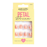 Pink Press On Nails with Glue - Short Round Nails by Poshmellow