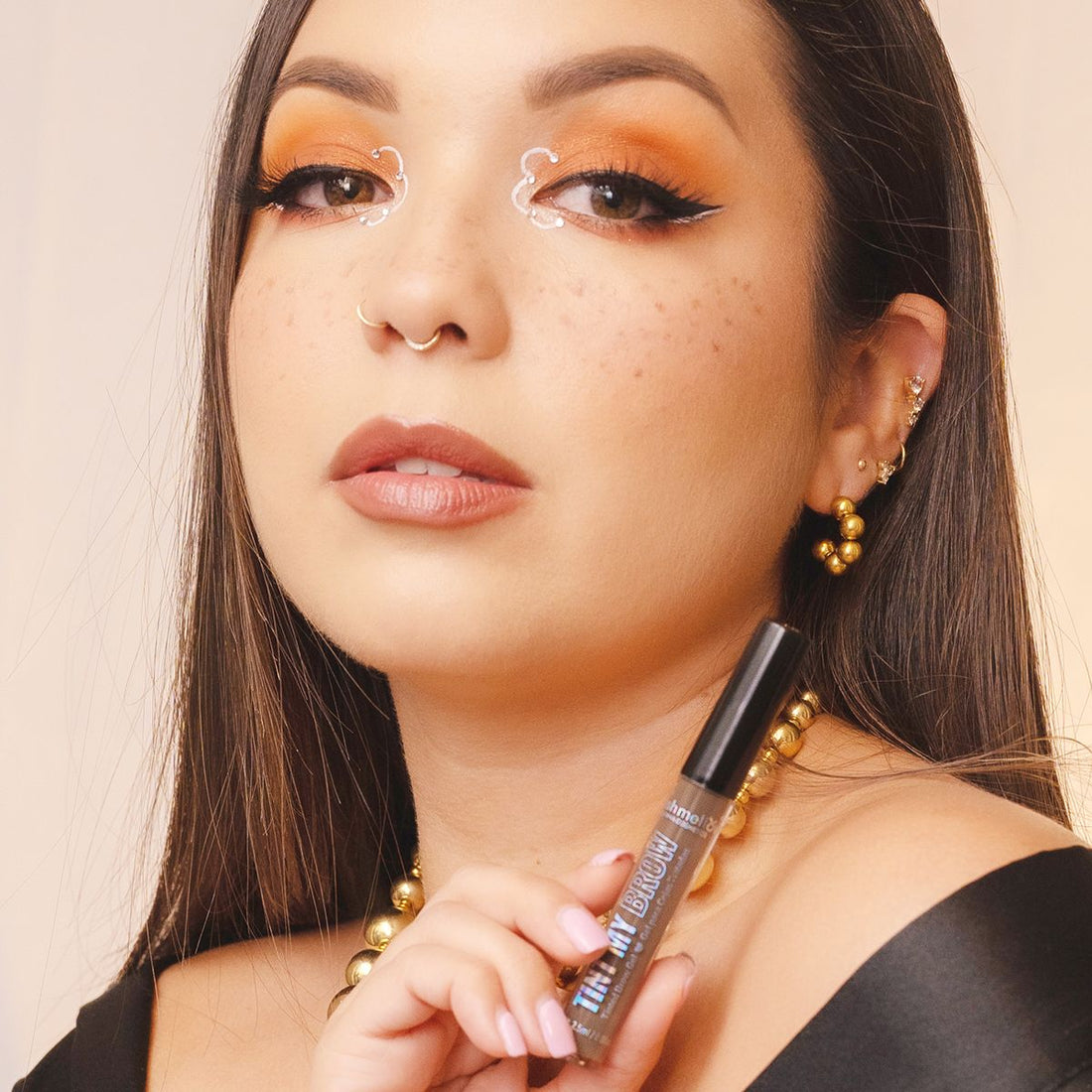 Brow Tint Soft Black - Brow Gel by Poshmellow