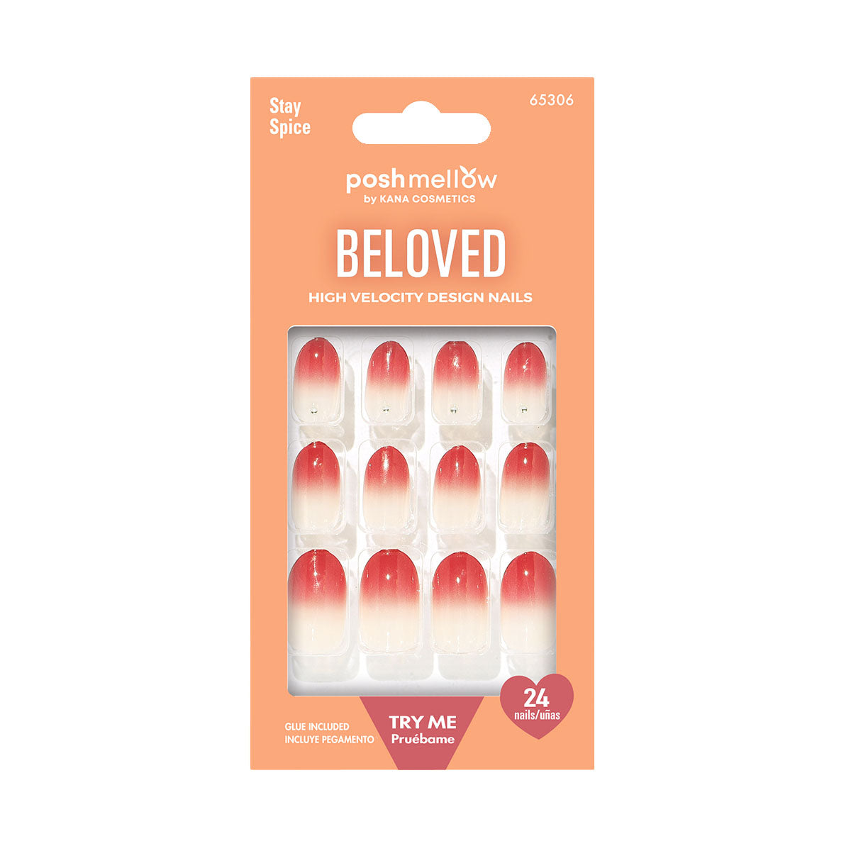 Beloved - Stay Spice short oval nails