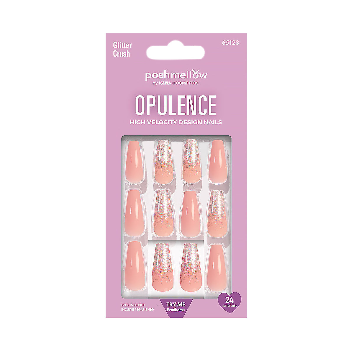 Tags: Pink Press On Nails with Glue Coffin Shaped Nails - Poshmellow