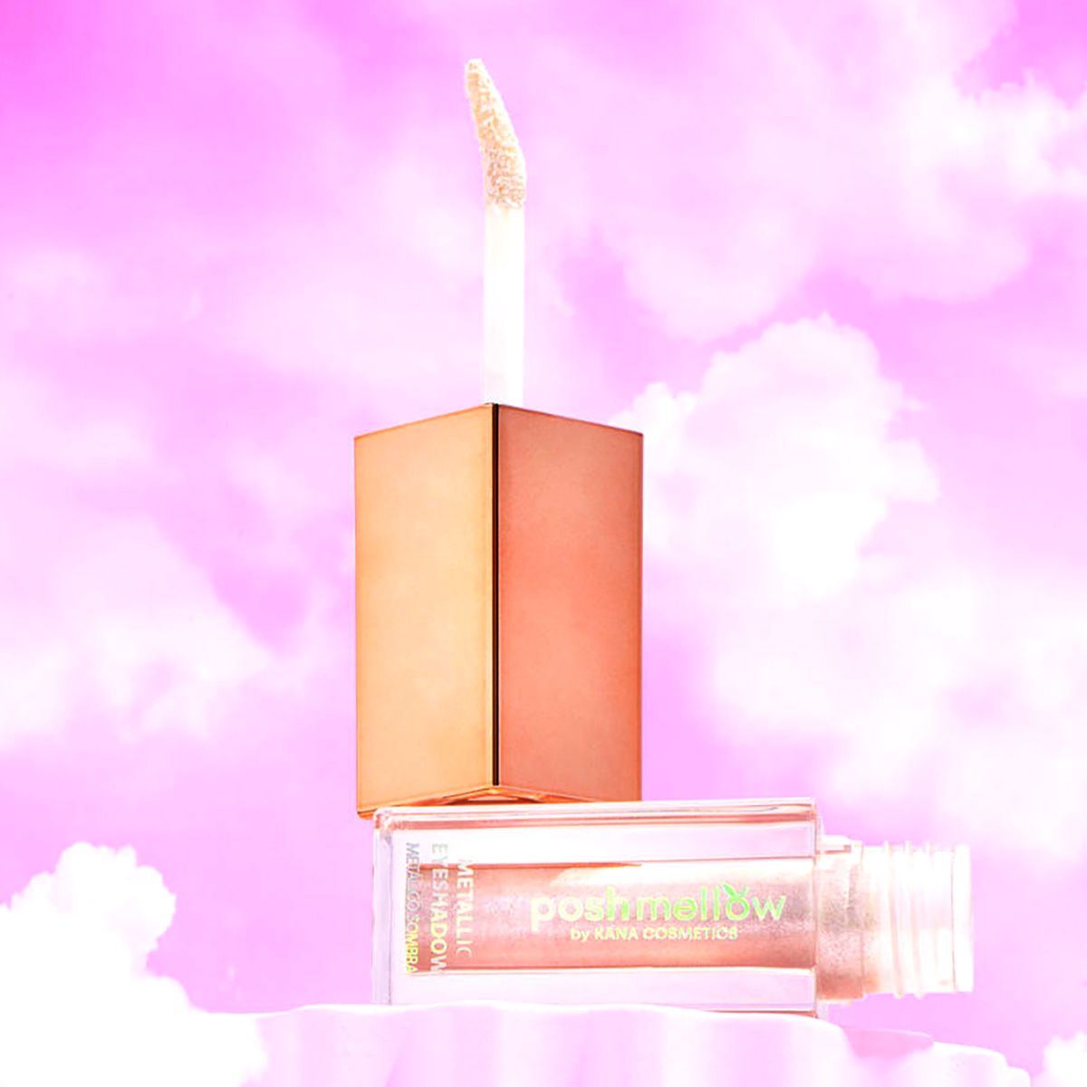 Metallic Eyeshadow Liquid - Silver Eyeshadow by Poshmellow