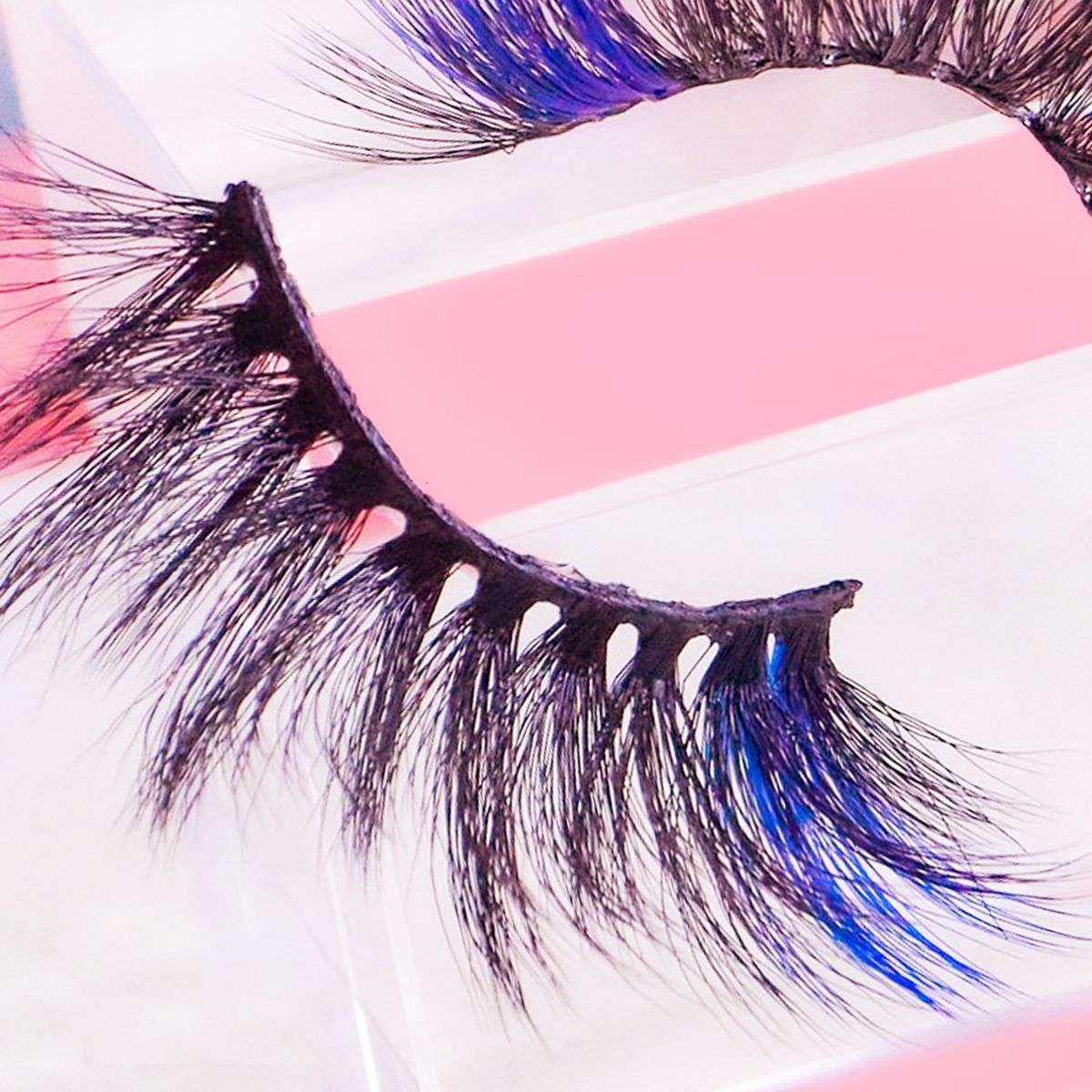 Mink Lashes Color Lashes - Blue Lashes by Poshmellow