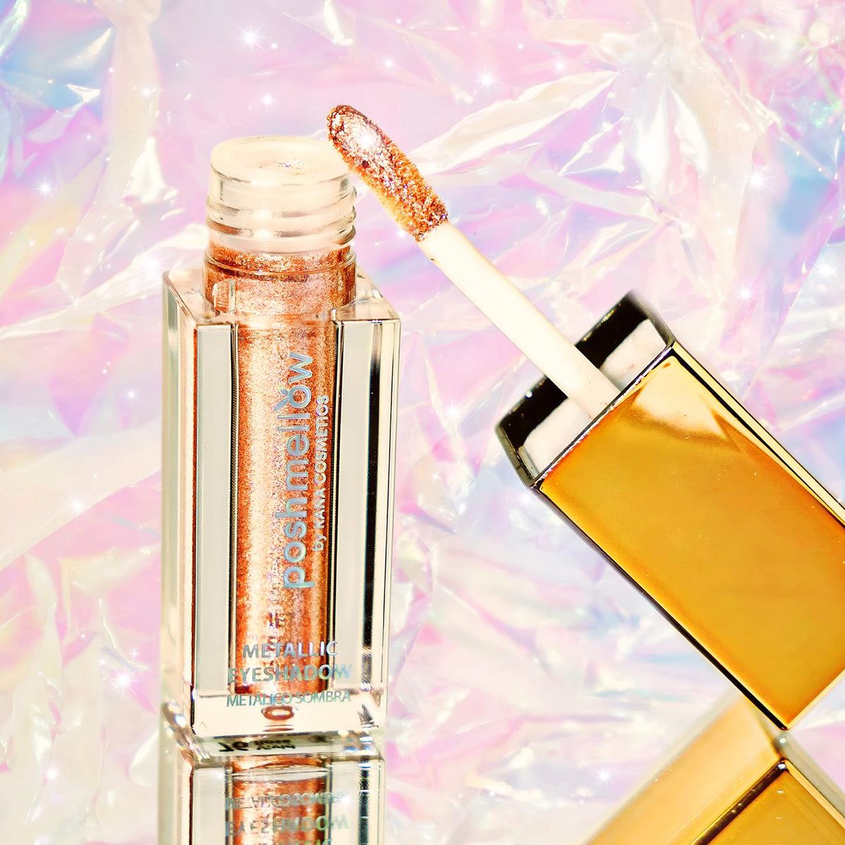 Metallic Eyeshadow Liquid - Gold Eyeshadow by Poshmellow