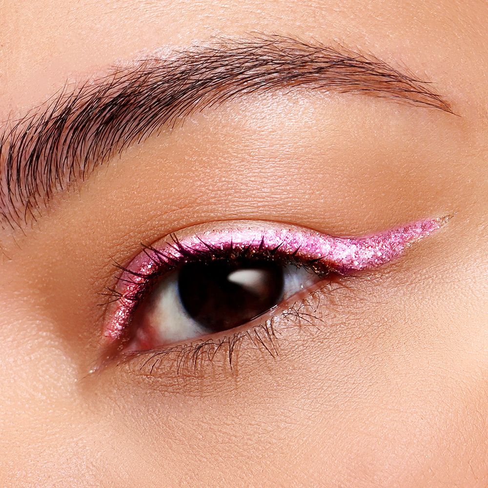 Glitter Eyeliner Pink - Liquid Eyeshadow by Poshmellow