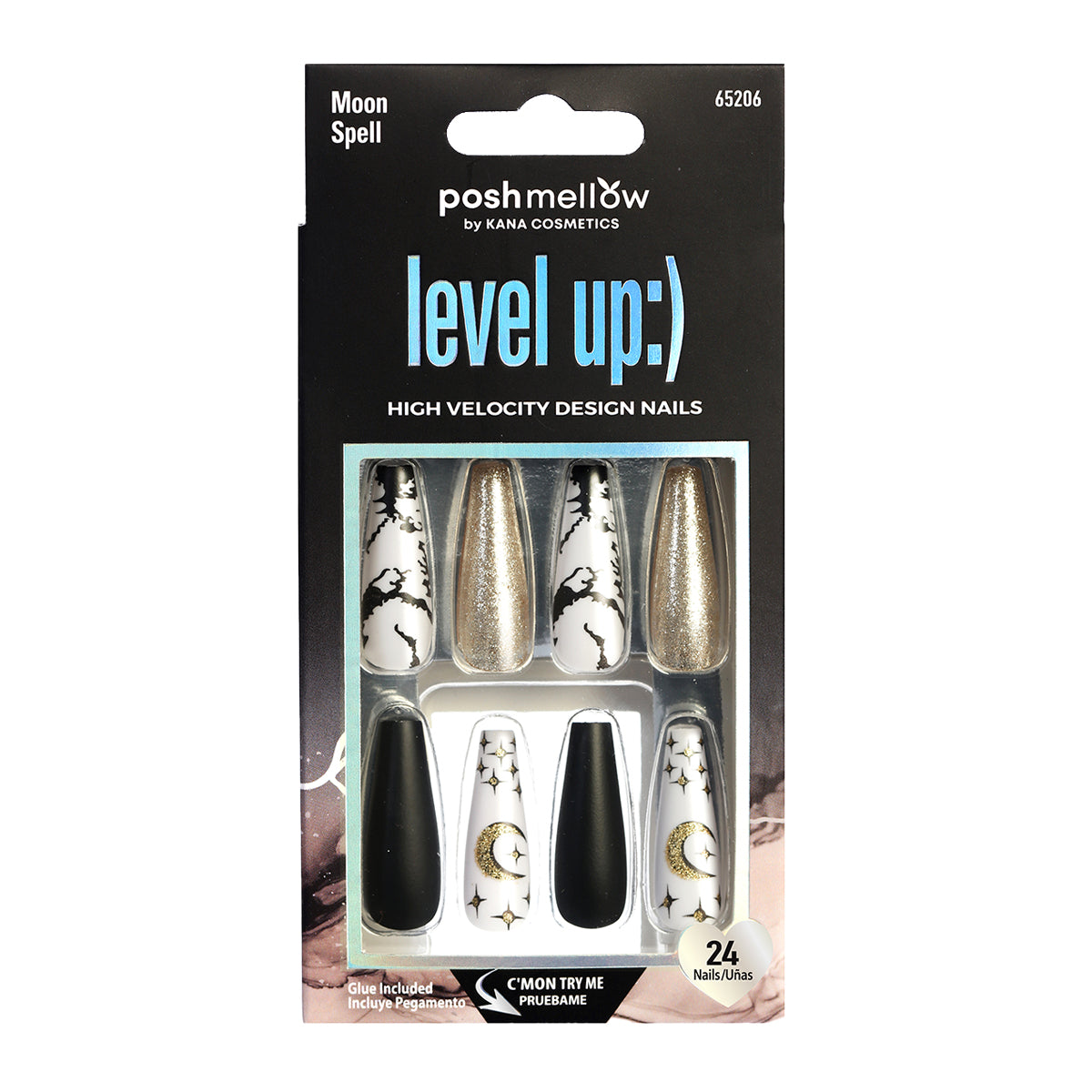Design Nail: Level Up! - Moon Spell