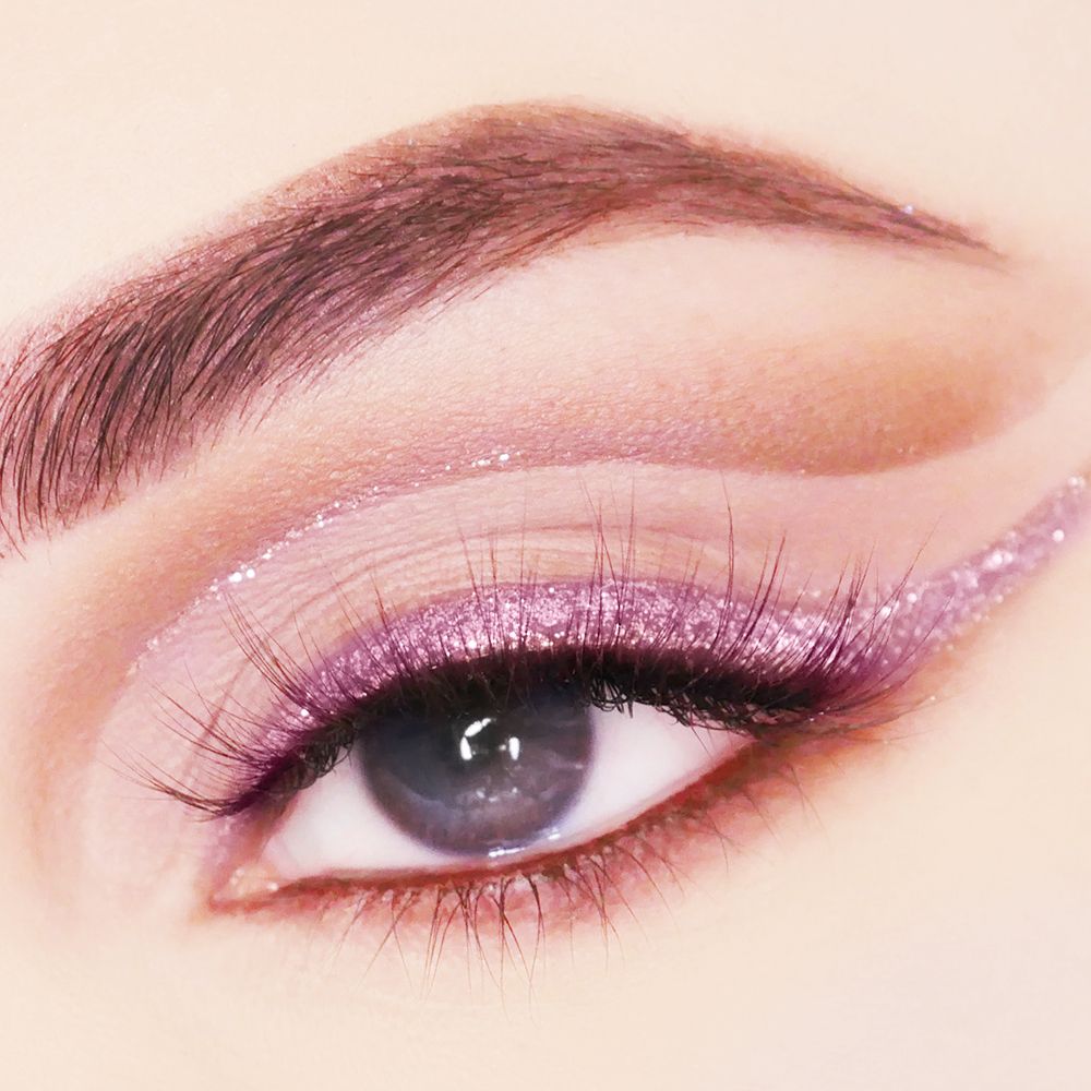 Glitter Eyeliner Pink - Liquid Eyeshadow by Poshmellow