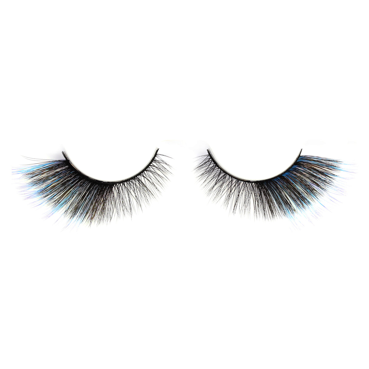 Mink Lashes Color Lashes - Blue Lashes by Poshmellow