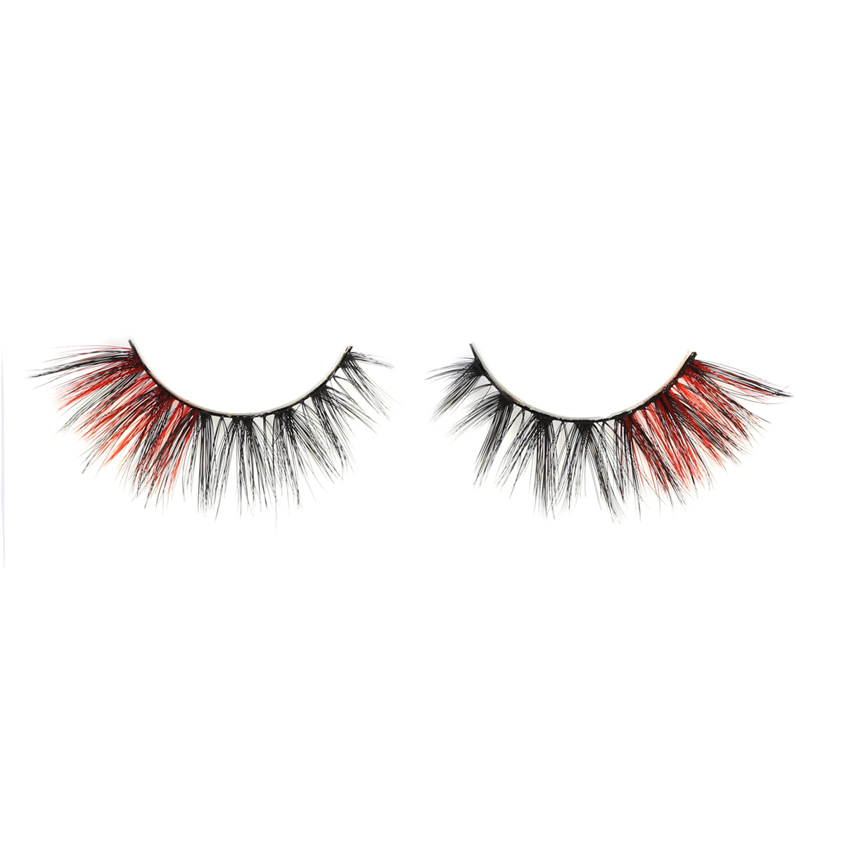 Mink Lashes Color Lashes - Red Lashes by Poshmellow