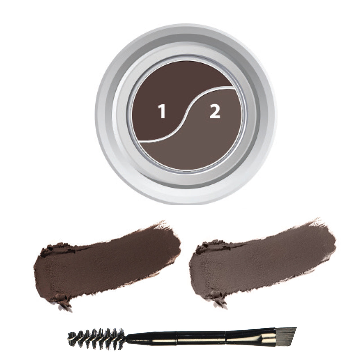 Brow Pomade 2-IN-1: I Brow You! (Black Brown) 62003