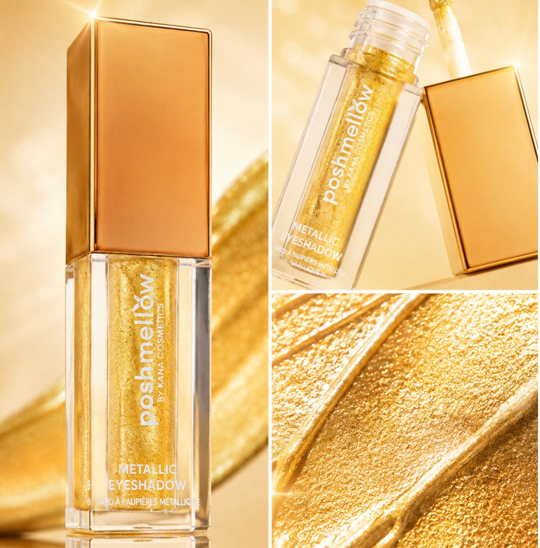 Metallic Eyeshadow: Golden Hour 62073