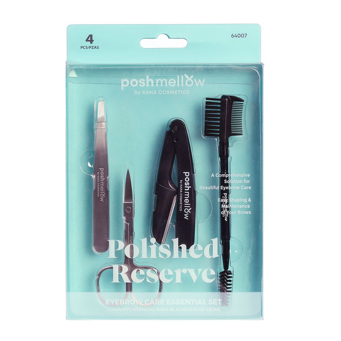 Eyebrow Brush Set - Eyebrow Tweezer Set by Poshmellow