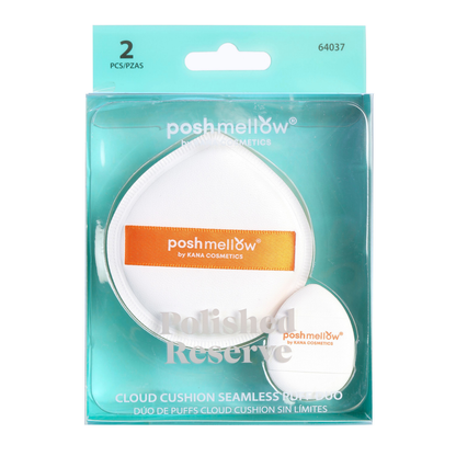 Polished Reserve: Cloud Cushion Seamless Puff Duo Latex-Free (2pcs.) 64037