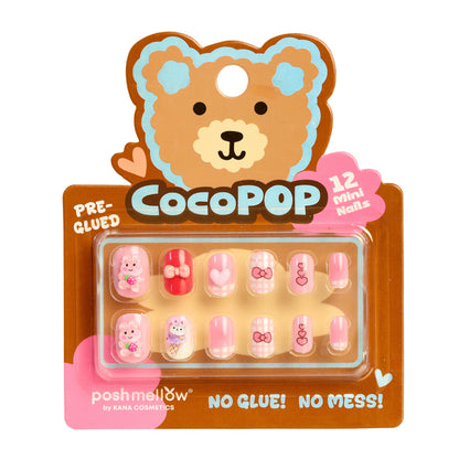 CocoPop Mini Pre-Glued Nails: Pinkie Party 65425