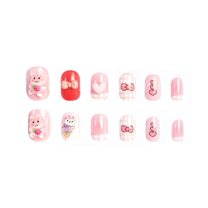 CocoPop Mini Pre-Glued Nails: Pinkie Party 65425