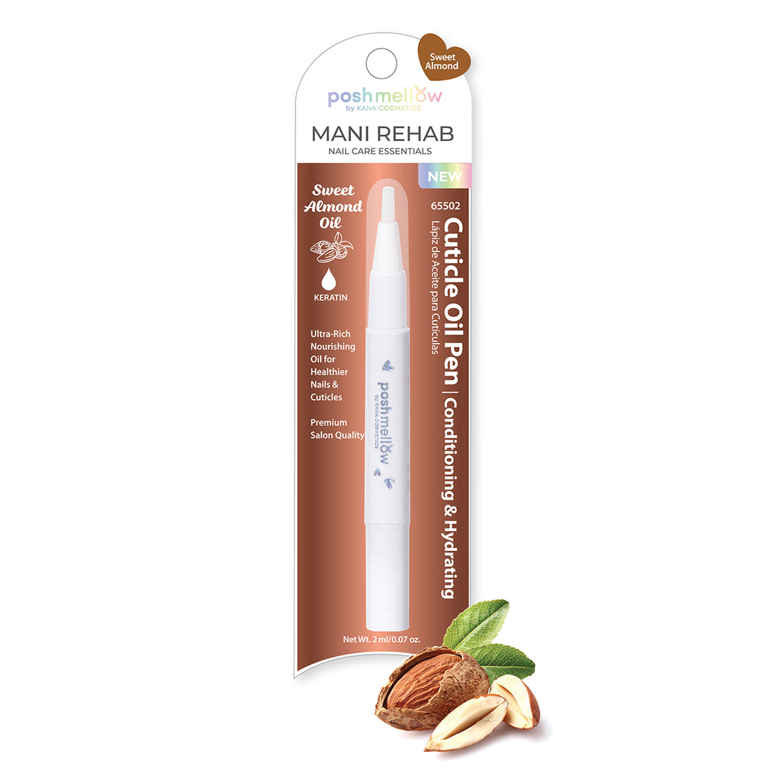 Cuticle Oil Pen - Almond Oil by Poshmellow