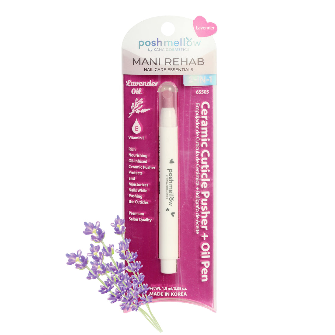 Cuticle Pusher Pen: Lavender Oil