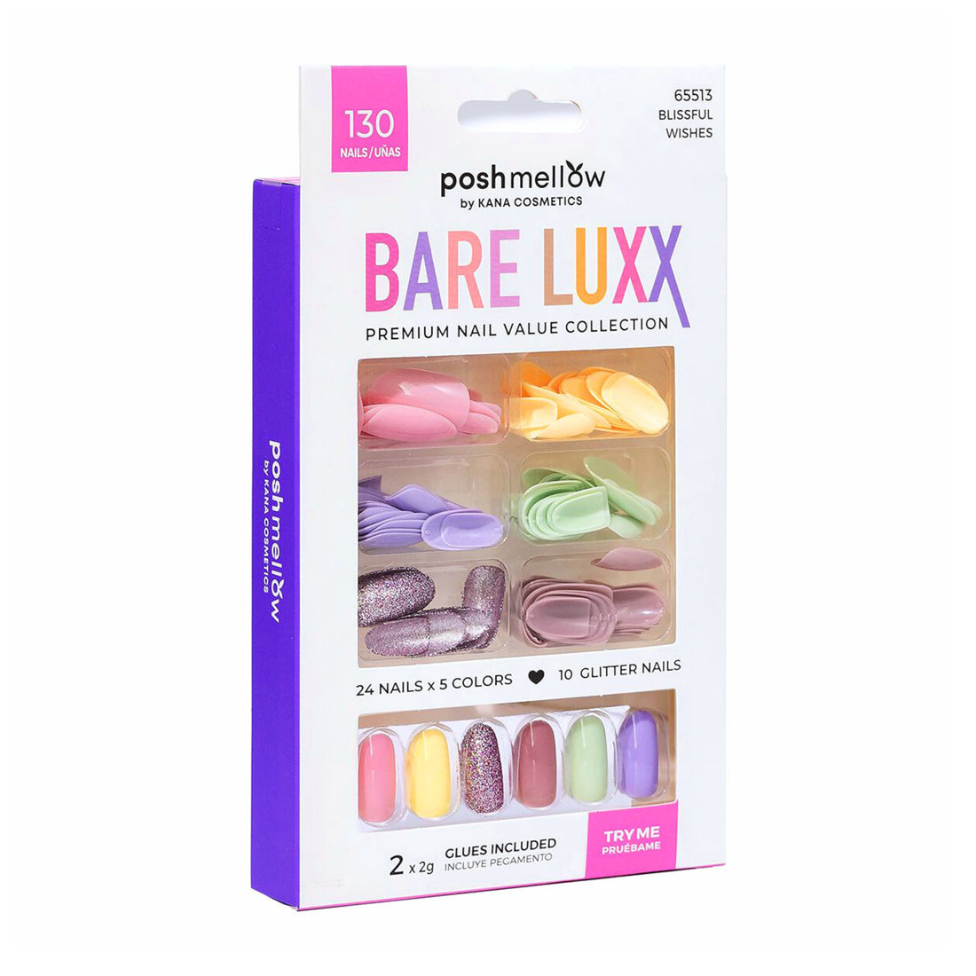 Bare Luxx - Blissful Wishes(130 Nails) 65513