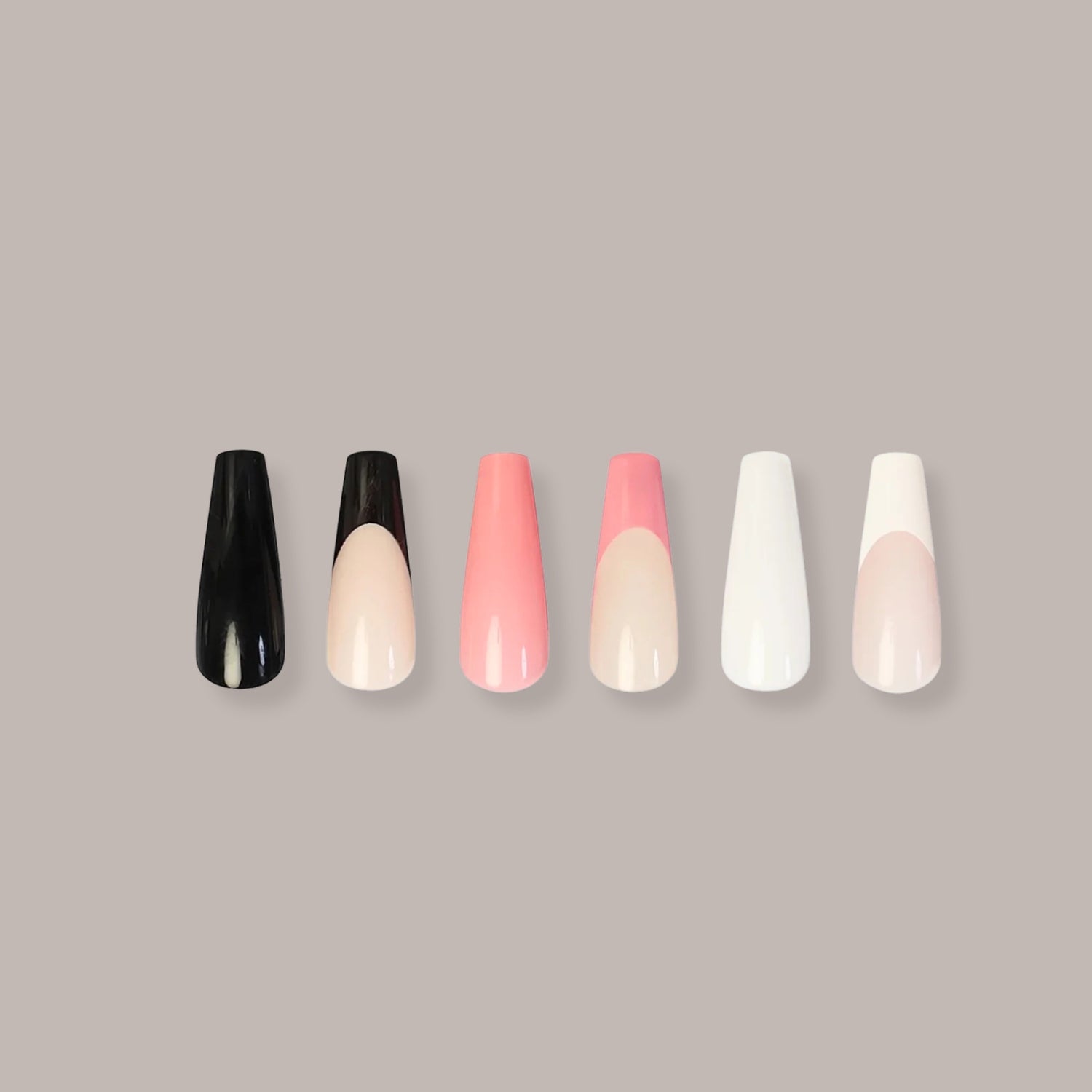 Bare Luxx - French Dream (24 Nails x 6 Styles, 144 nails) 65515