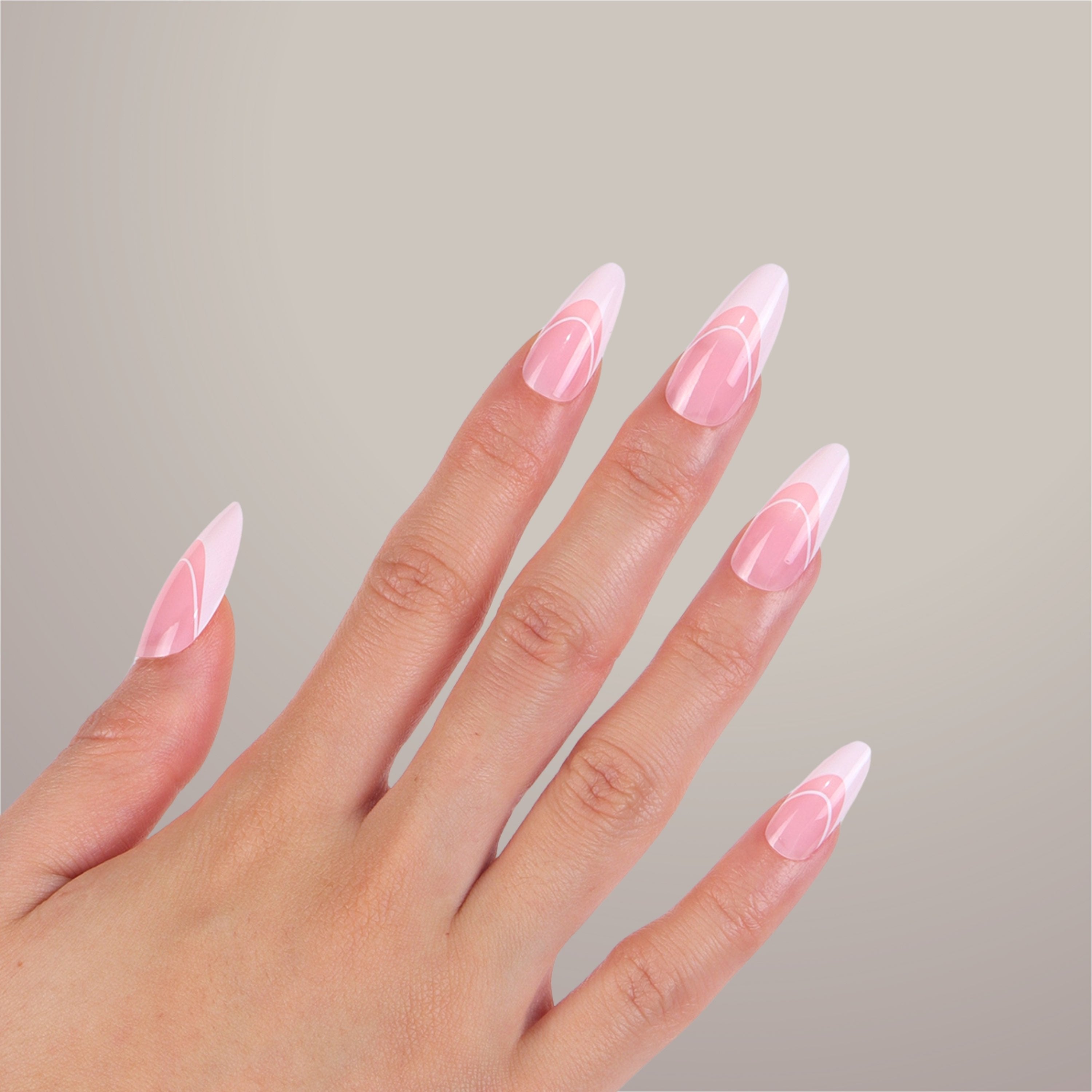65516 Bare Luxx - French Velvet (24 Nails x 6 Styles, 144 nails)