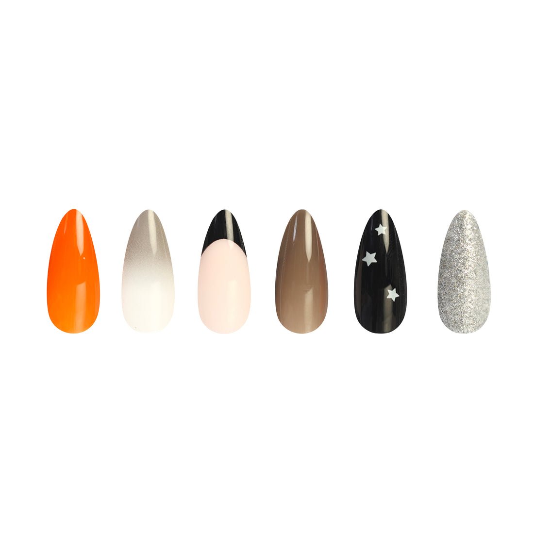 Bare Luxx - Toffee Glow (24 Nails x 6 Styles, 144 nails) 65517