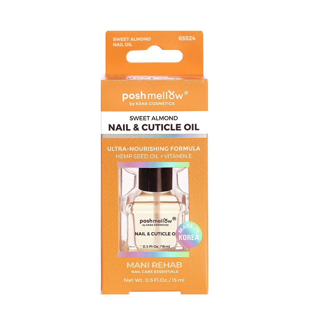 Mani Rehab: Sweet Almond Nail & Cuticle Oil 65524