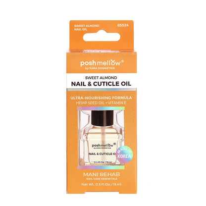 Mani Rehab: Sweet Almond Nail &amp; Cuticle Oil