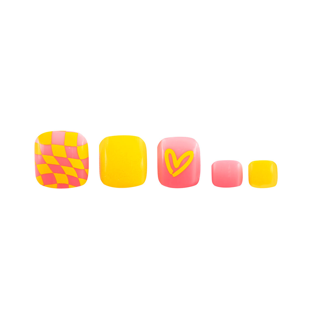 Pink Lemonade - Design Toenails