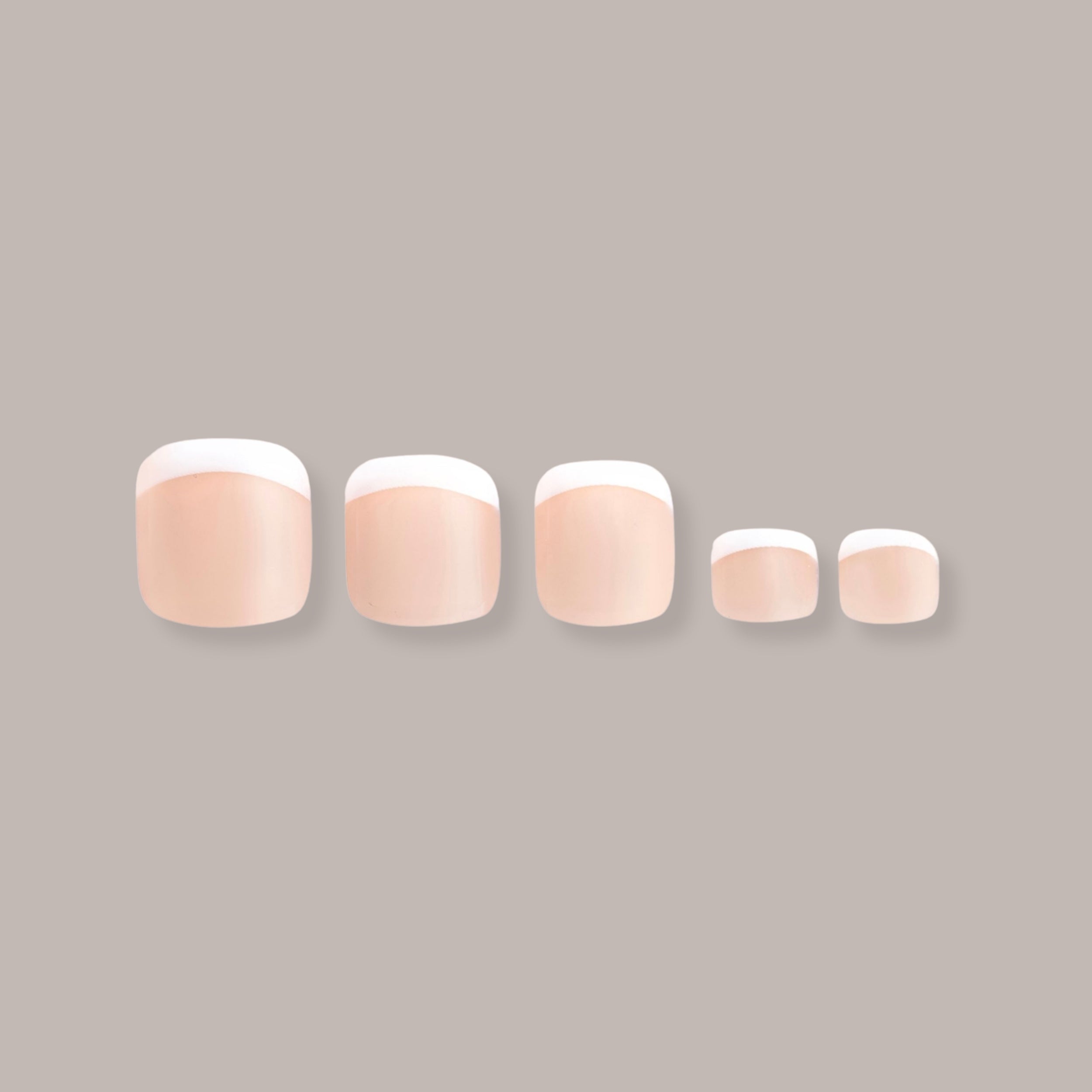 Toe-Tally: French Forever 65669 - Poshmellow Beauty