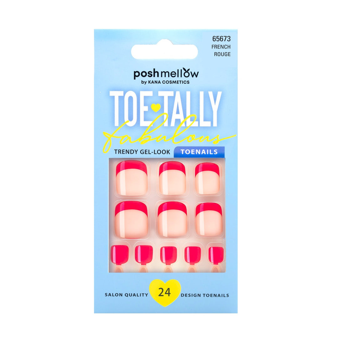 Toe-Tally: French Rouge 65673