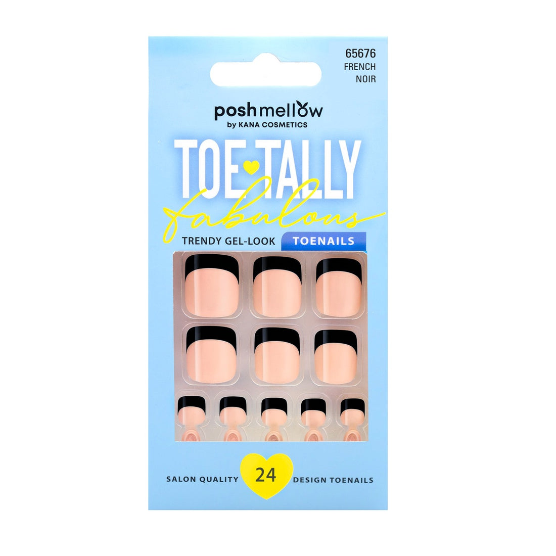 Toe-Tally: French Noir 65676
