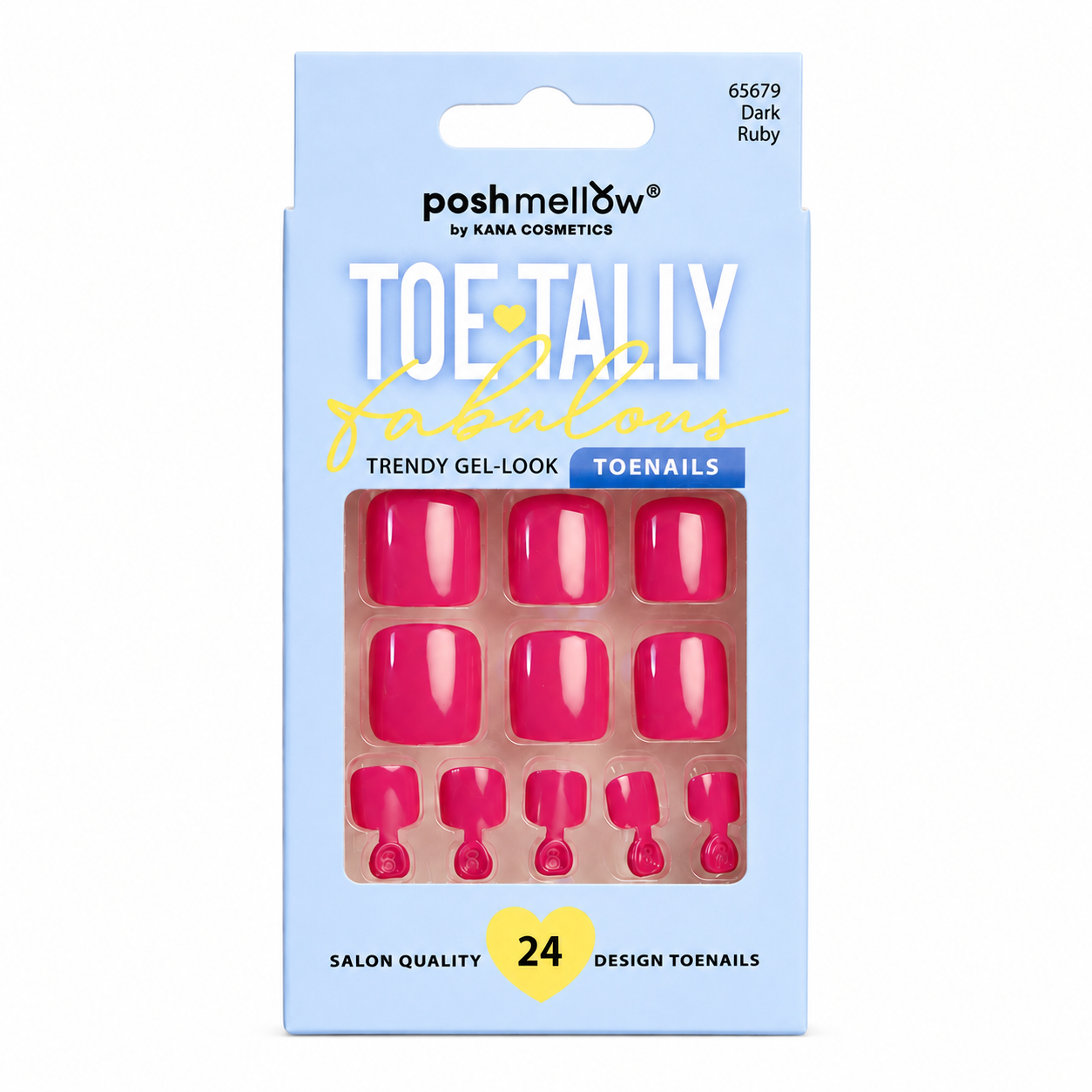 Toe-Tally: Dark Ruby 65679