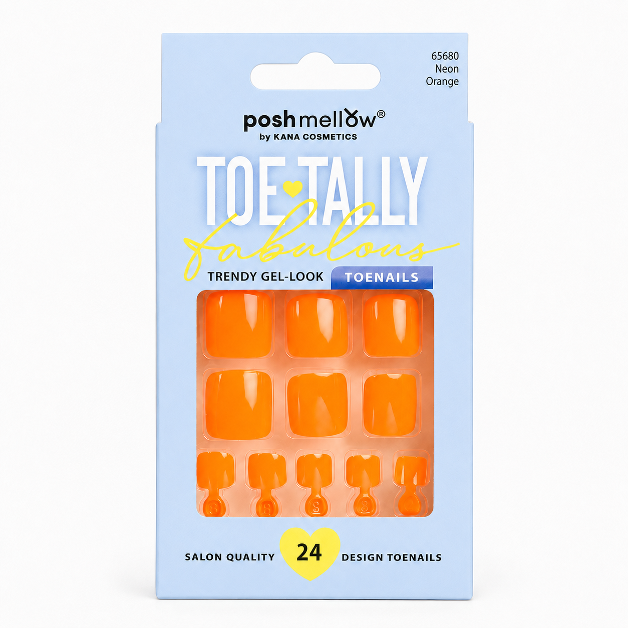 Toe-Tally: Neon Orange 65680