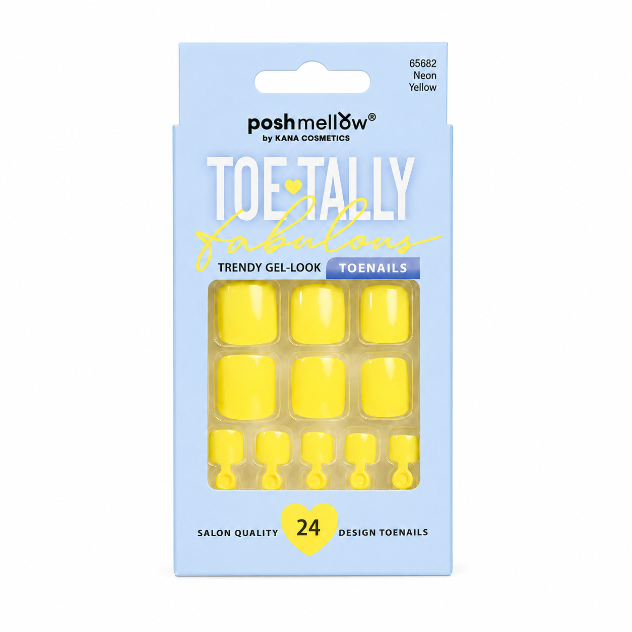 Toe-Tally: Neon Yellow 65682