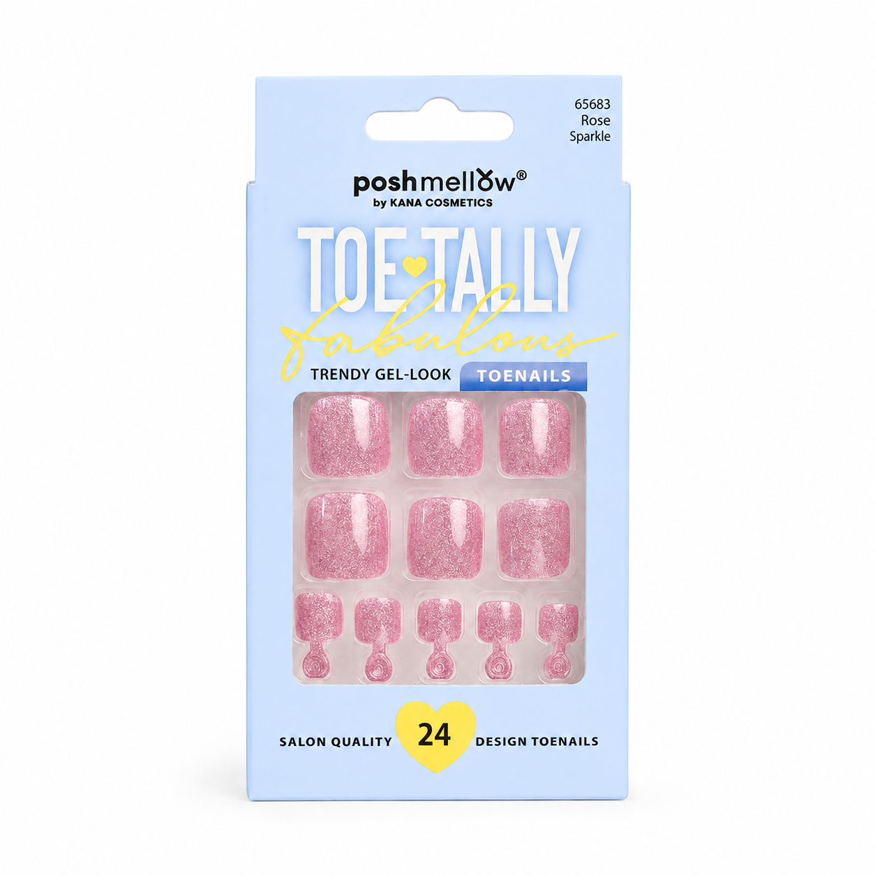 Toe-Tally: Neon Scarlet 65683