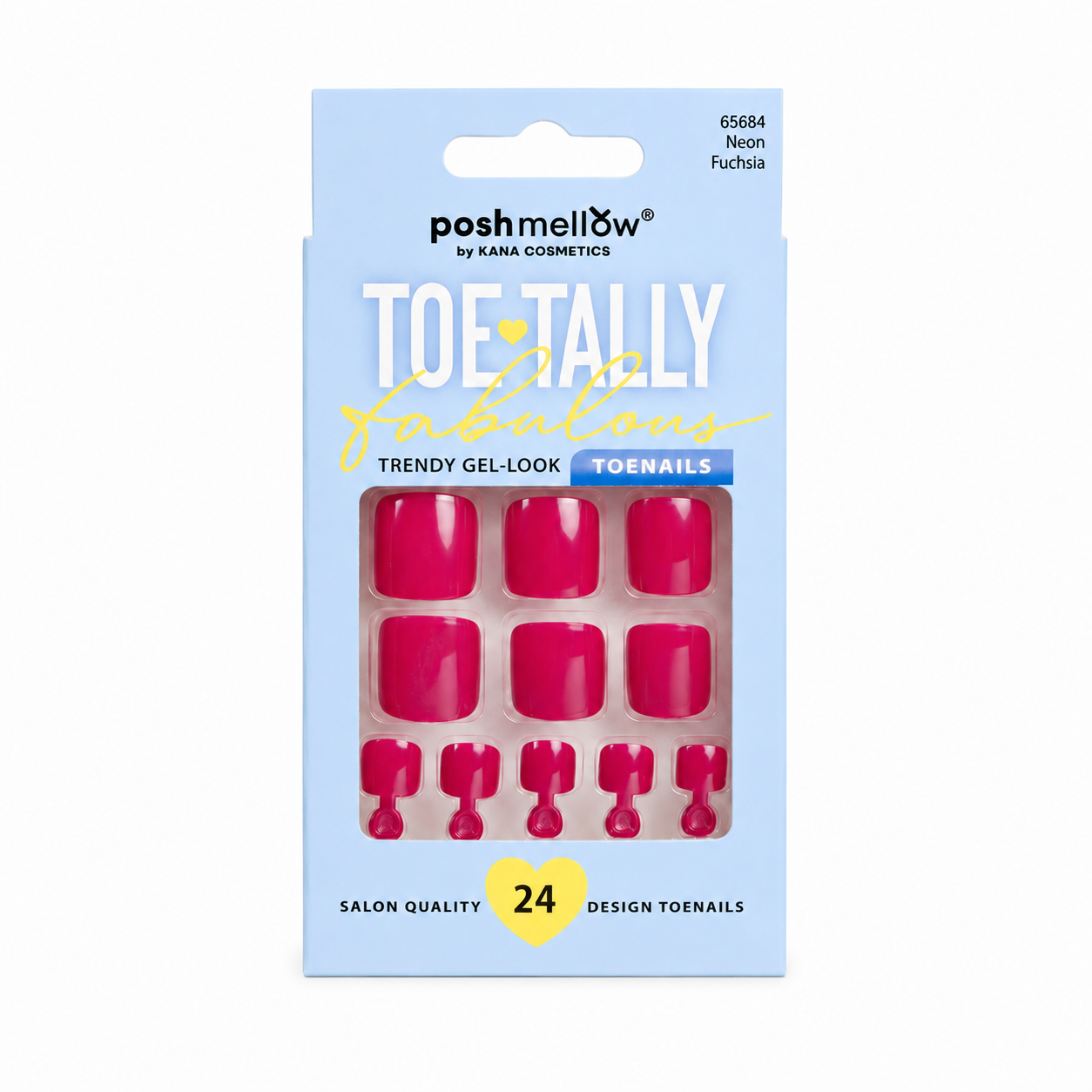 Toe-Tally: Neon Fuchsia 65684