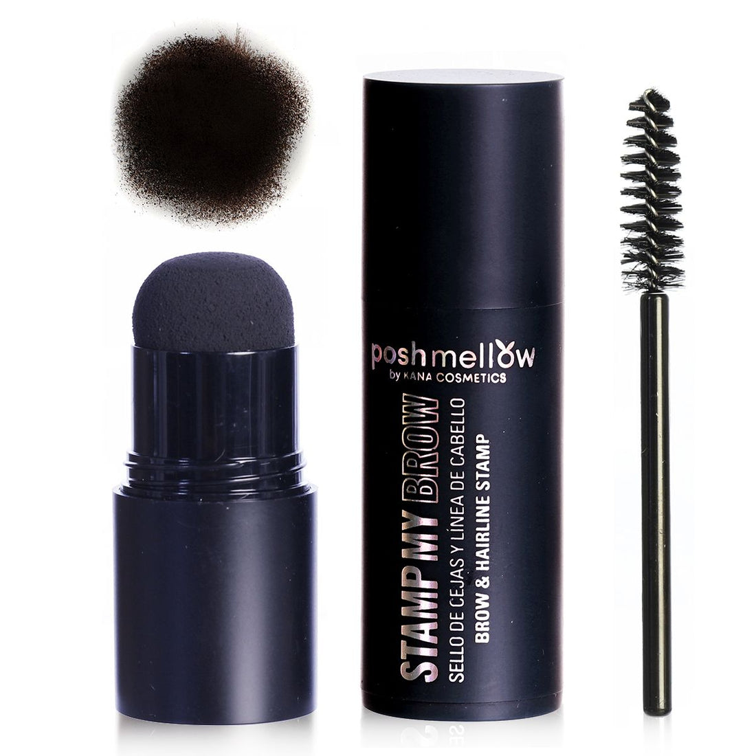 Brow Stencil Kit - Soft Black by Poshmellow