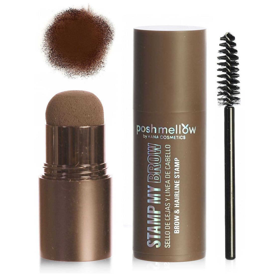 Brow Stencil Kit - Dark Brown by Poshmellow