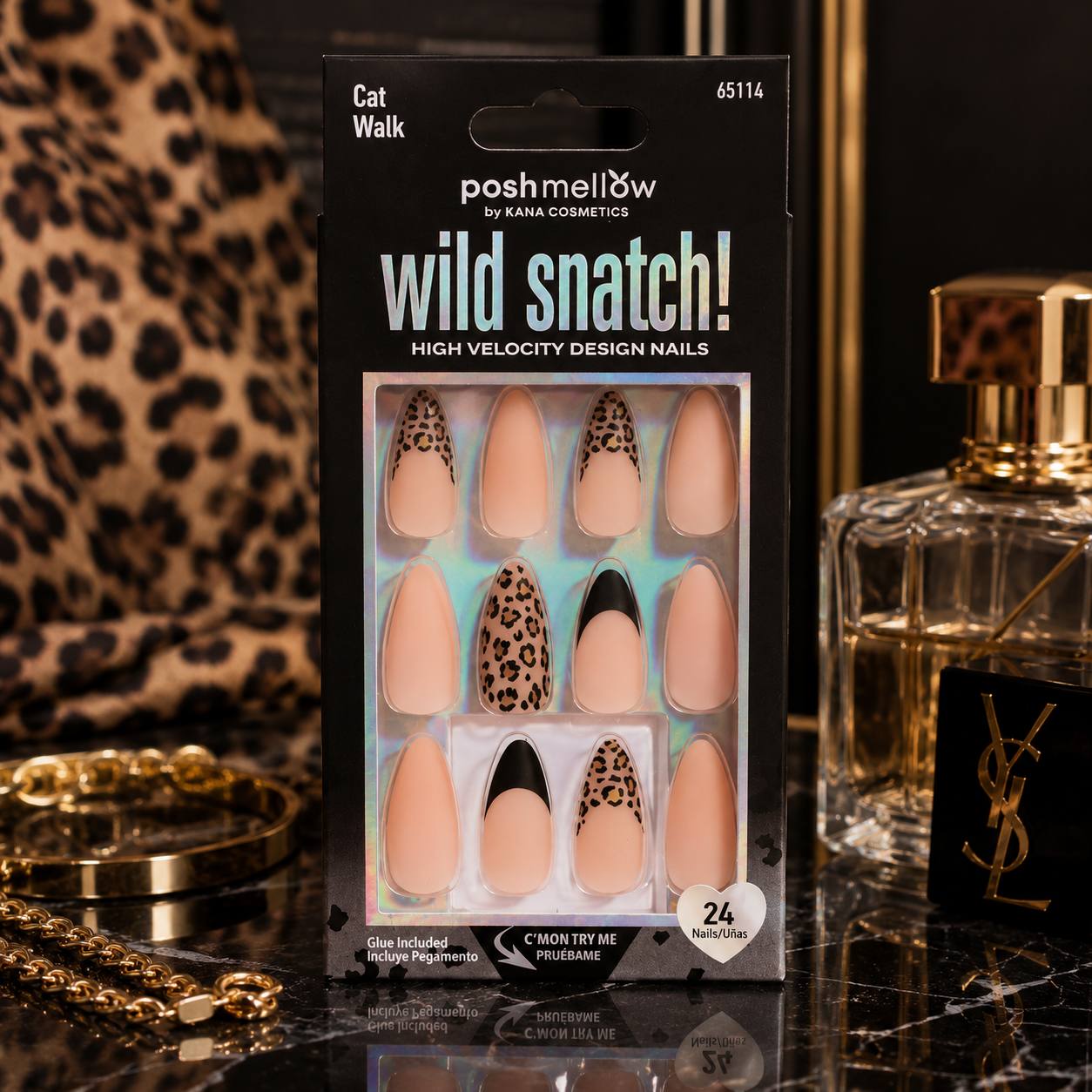 Design Nail: Wild Snatch! - Cat Walk 65114